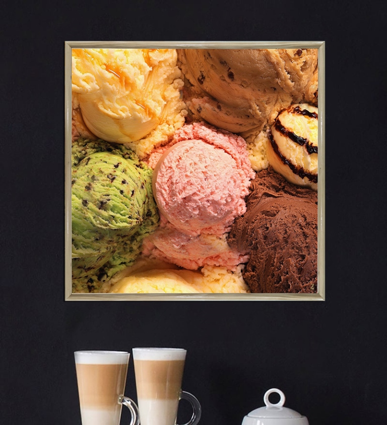 Buy Beautiful IceCream Photo Frame for interior wall decor Best